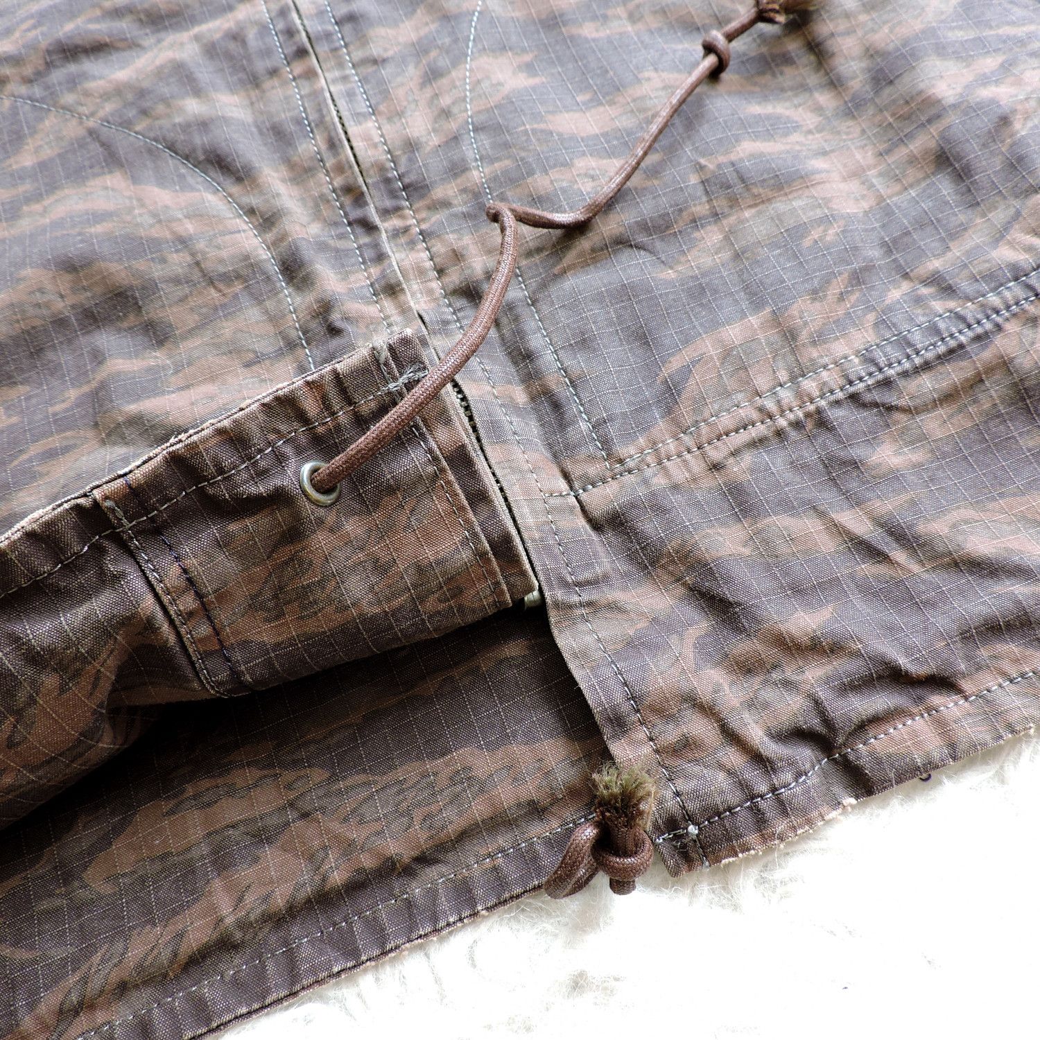 Full Count & Co. FULLCOUNT CAMOUFLAGE TIGER STRIPE MOUNTAIN PARKER JACKET Size US M / EU 48-50 / 2 - 10 Thumbnail
