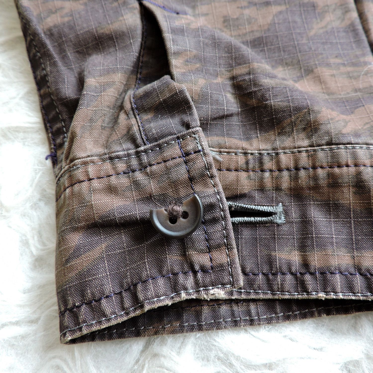 Full Count & Co. FULLCOUNT CAMOUFLAGE TIGER STRIPE MOUNTAIN PARKER JACKET Size US M / EU 48-50 / 2 - 12 Thumbnail