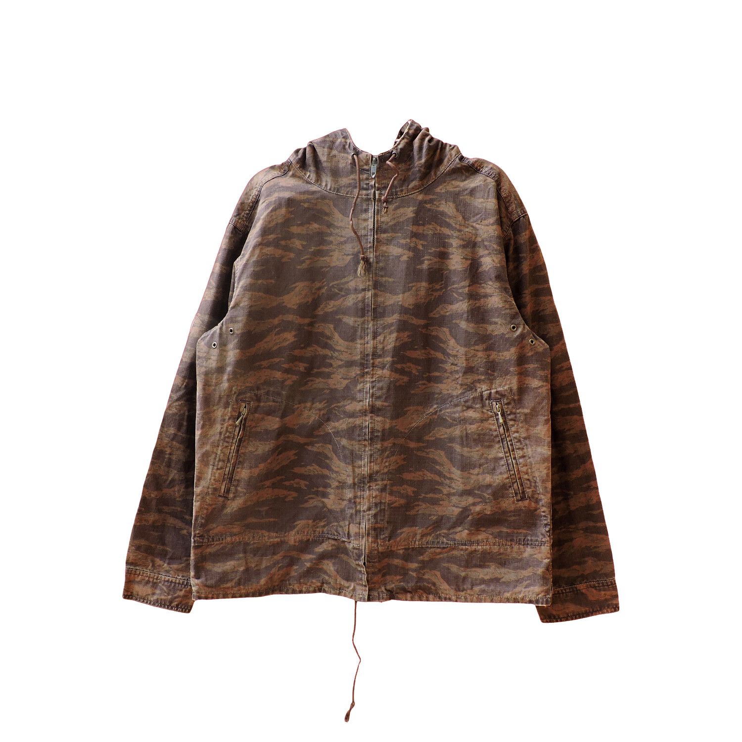 Full Count & Co. FULLCOUNT CAMOUFLAGE TIGER STRIPE MOUNTAIN PARKER JACKET Size US M / EU 48-50 / 2 - 1 Thumbnail