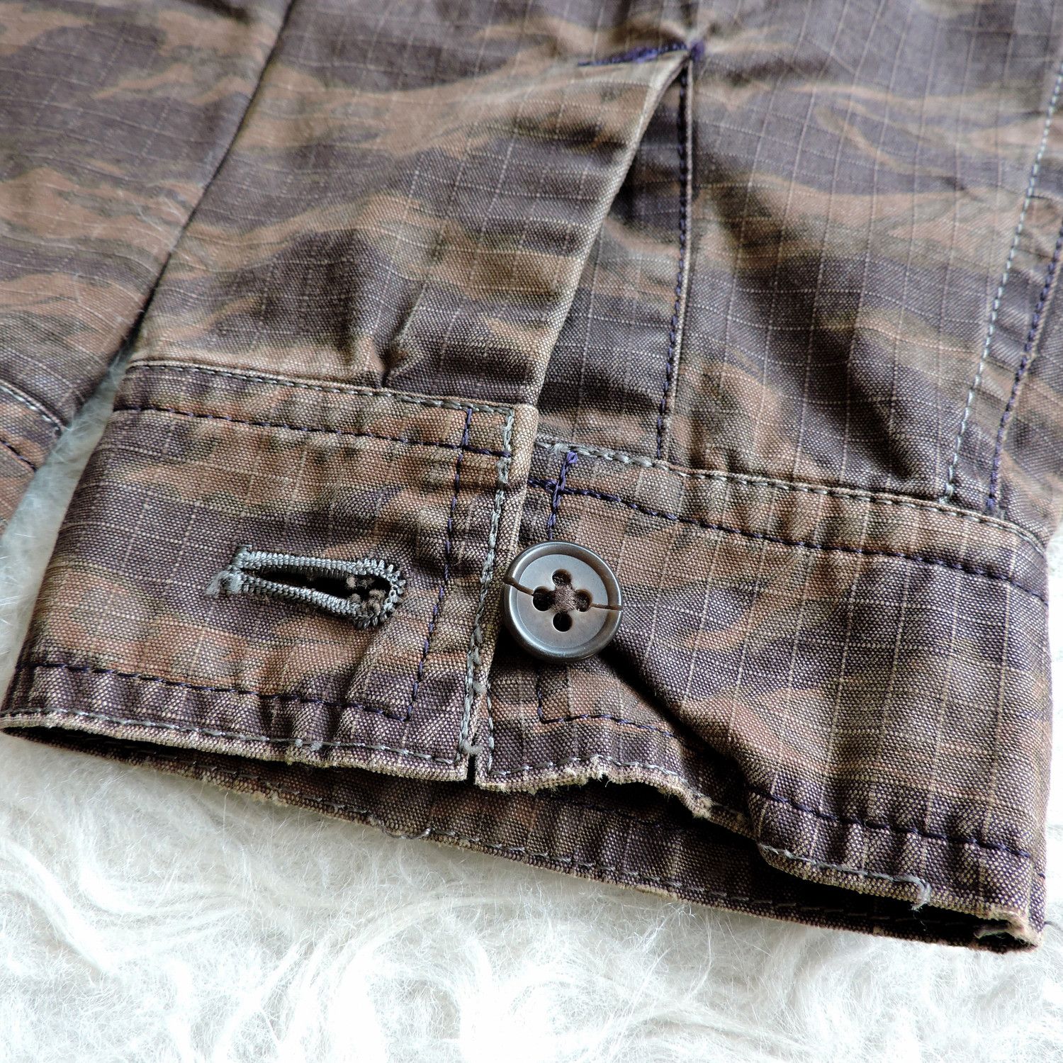 Full Count & Co. FULLCOUNT CAMOUFLAGE TIGER STRIPE MOUNTAIN PARKER JACKET Size US M / EU 48-50 / 2 - 13 Thumbnail