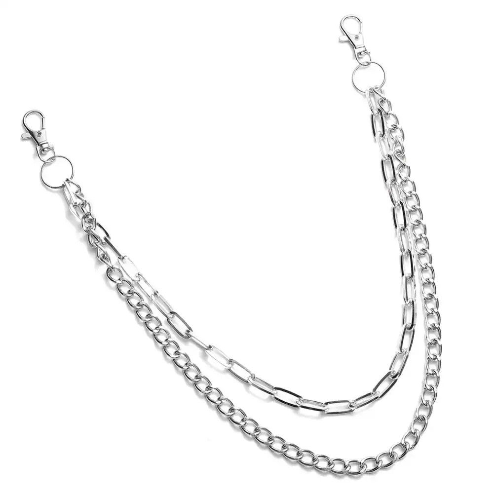Jewelry Punk Chain For Pant , Multilayer Layer Chain Size ONE SIZE - 2 Thumbnail