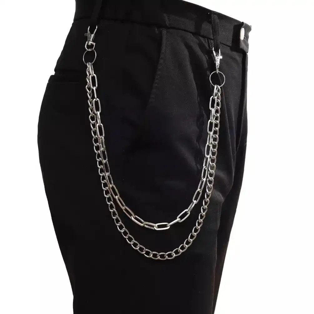 Jewelry Punk Chain For Pant , Multilayer Layer Chain Size ONE SIZE - 1 Thumbnail