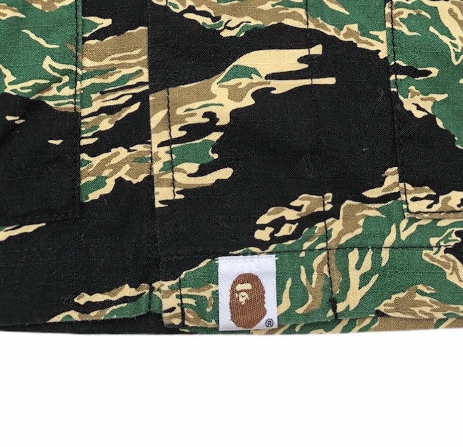 Bape Tiger Camo Military Shirt Size US M / EU 48-50 / 2 - 13 Thumbnail