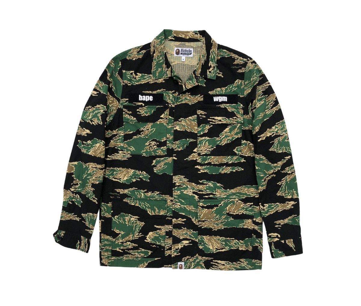 Bape Tiger Camo Military Shirt Size US M / EU 48-50 / 2 - 3 Thumbnail