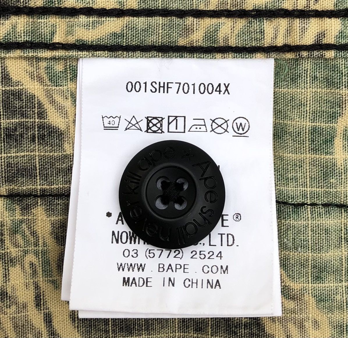 Bape Tiger Camo Military Shirt Size US M / EU 48-50 / 2 - 21 Thumbnail