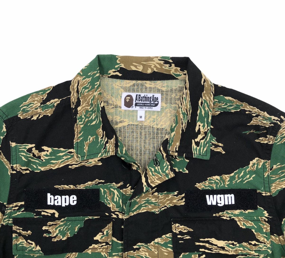 Bape Tiger Camo Military Shirt Size US M / EU 48-50 / 2 - 4 Thumbnail