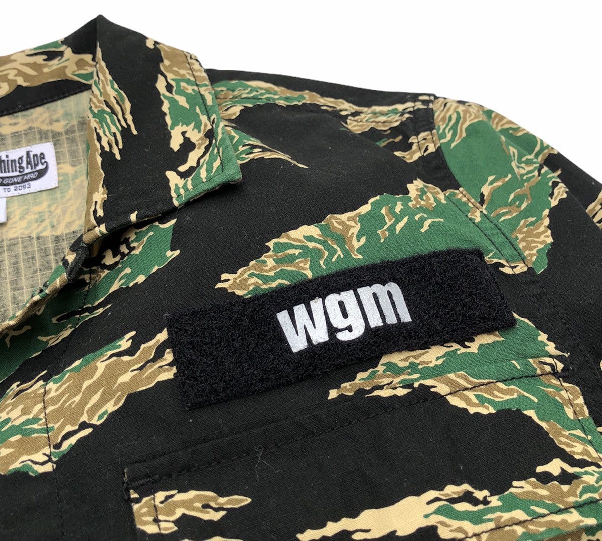 Bape Tiger Camo Military Shirt Size US M / EU 48-50 / 2 - 6 Thumbnail