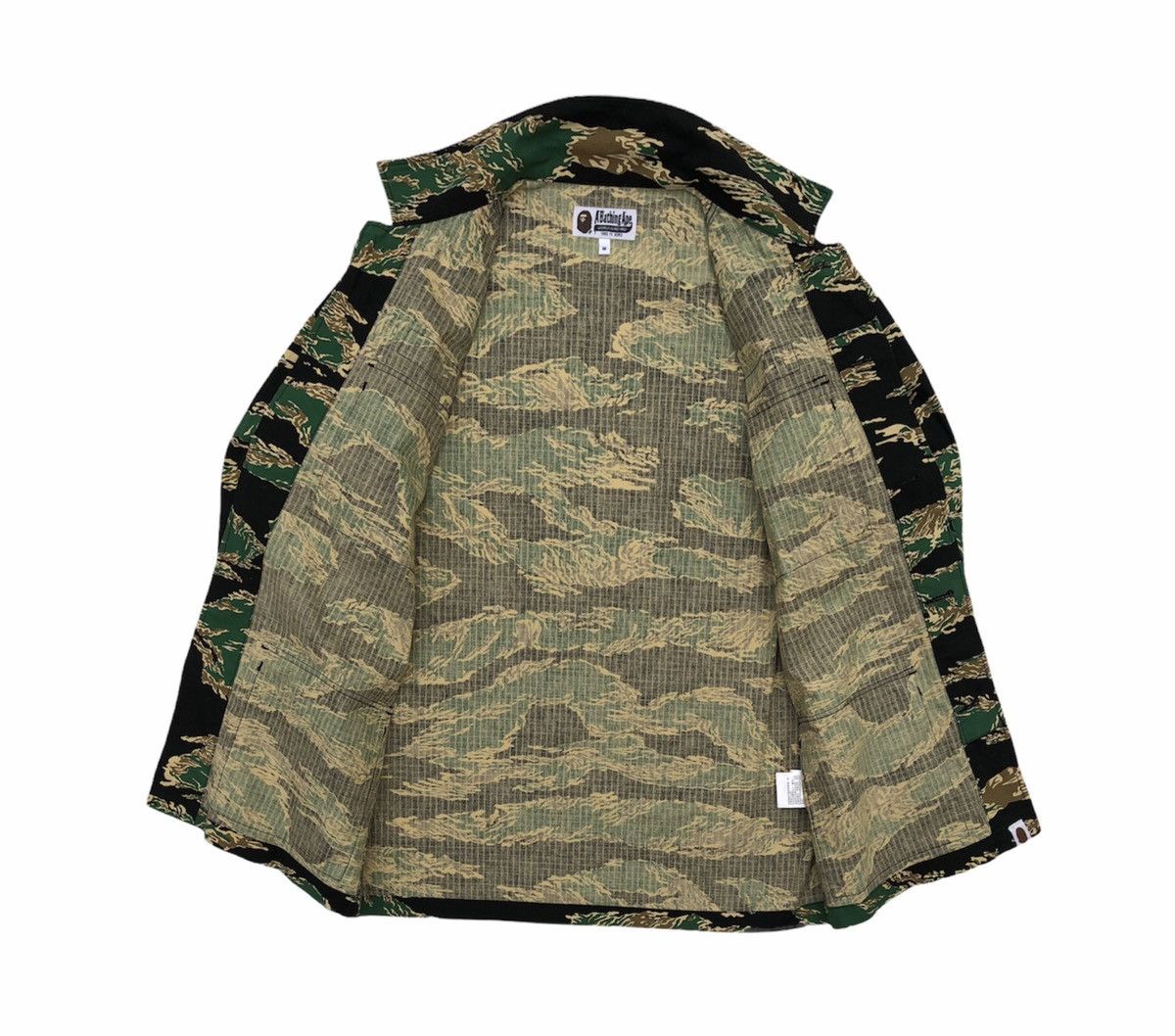 Bape Tiger Camo Military Shirt Size US M / EU 48-50 / 2 - 9 Thumbnail