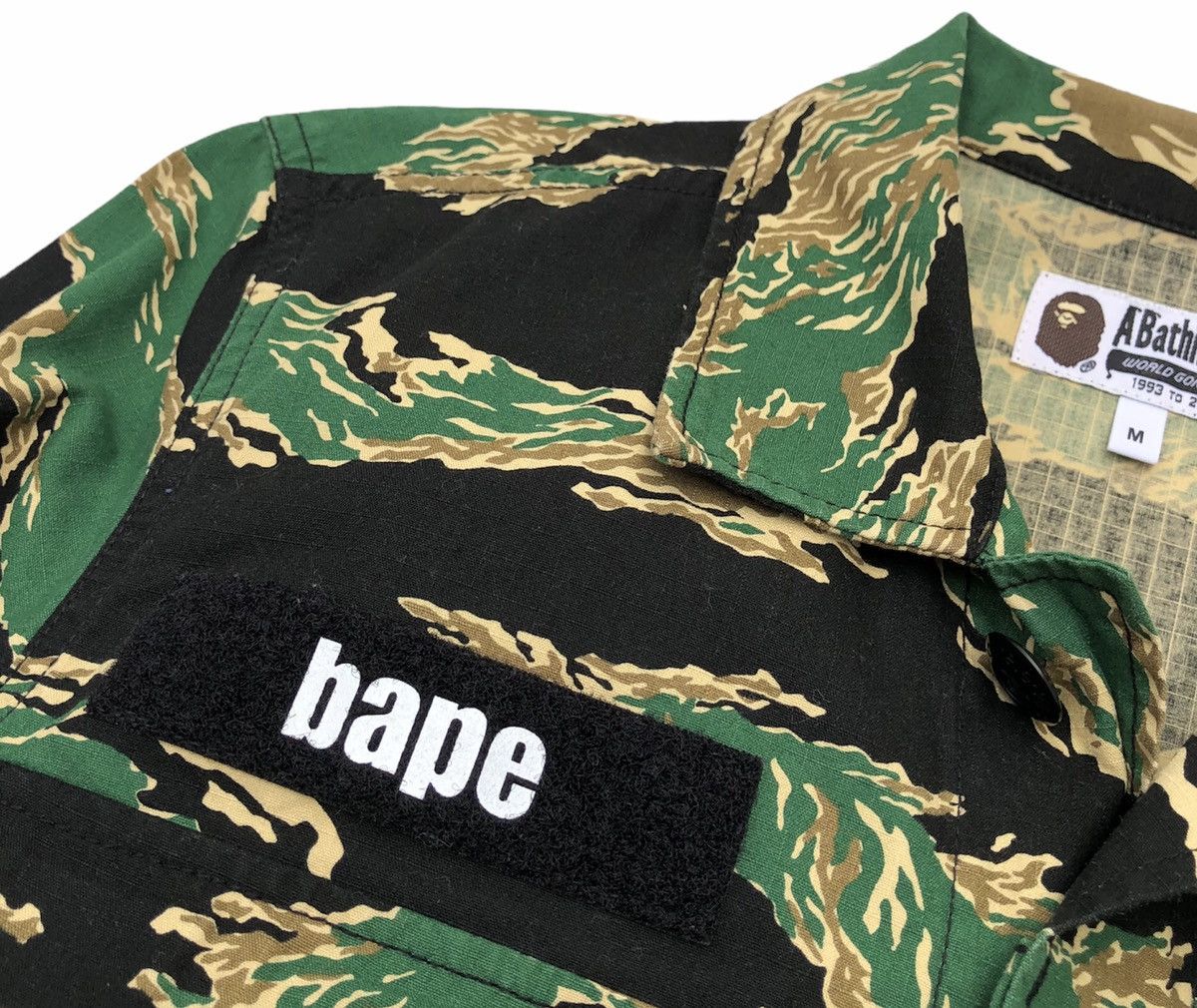 Bape Tiger Camo Military Shirt Size US M / EU 48-50 / 2 - 5 Thumbnail