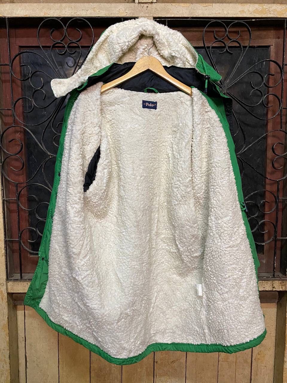 Polo Ralph Lauren × Vintage VINTAGE POLO CANTER HOODED SHERPA LINED Size US M / EU 48-50 / 2 - 8 Thumbnail