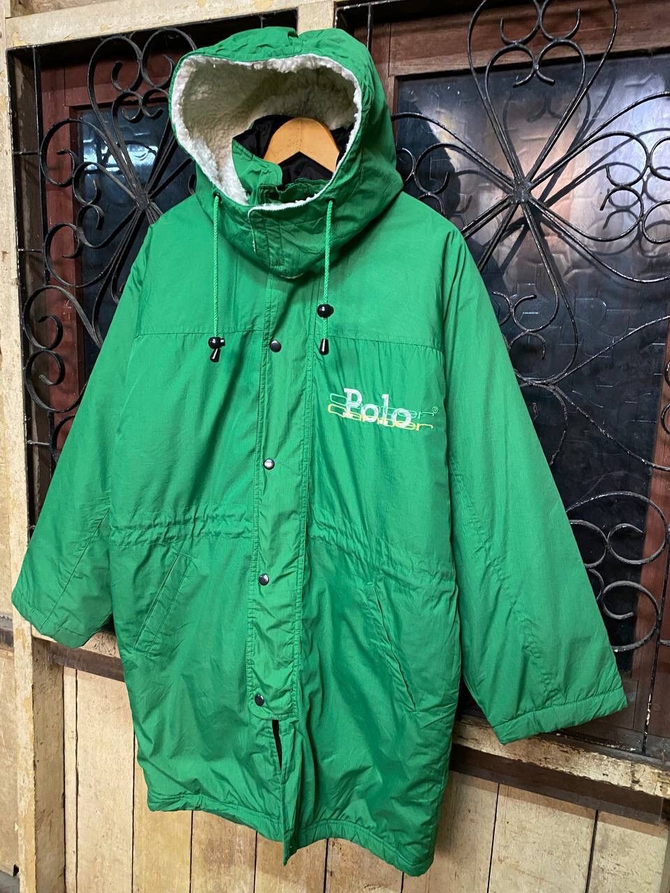 Polo Ralph Lauren × Vintage VINTAGE POLO CANTER HOODED SHERPA LINED Size US M / EU 48-50 / 2 - 5 Thumbnail