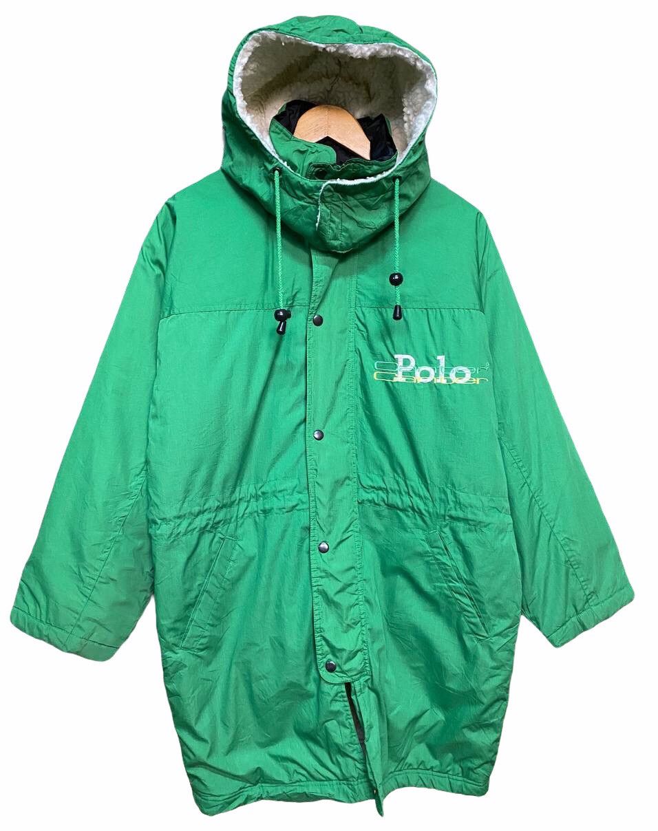 Polo Ralph Lauren × Vintage VINTAGE POLO CANTER HOODED SHERPA LINED Size US M / EU 48-50 / 2 - 1 Thumbnail