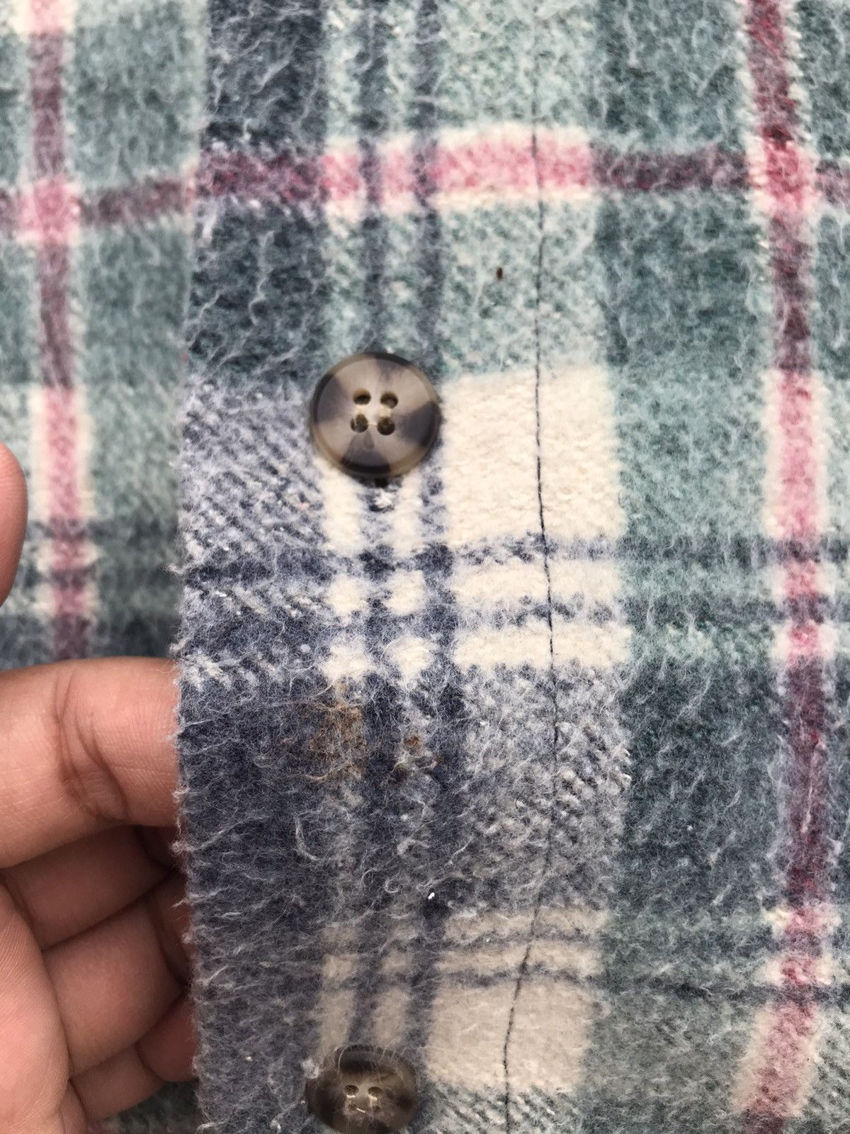 L.L. Bean Vintage LL Bean Shadow Plaid Checkered Flannel Size US M / EU 48-50 / 2 - 4 Thumbnail