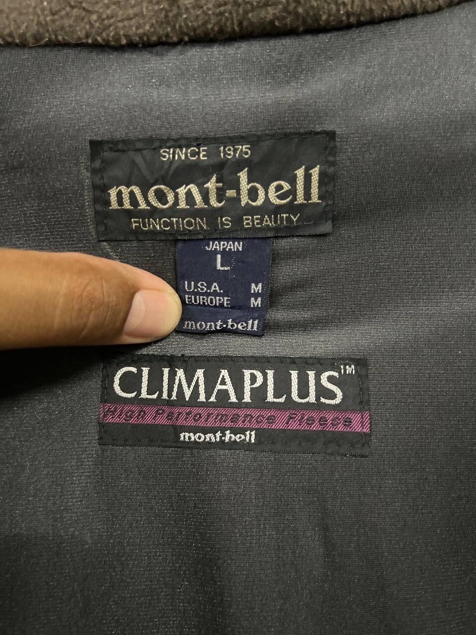 Montbell MONTBELL CLIMAPLUS GORE WIND STOPPER FLEECE JACKET Size US M / EU 48-50 / 2 - 11 Thumbnail