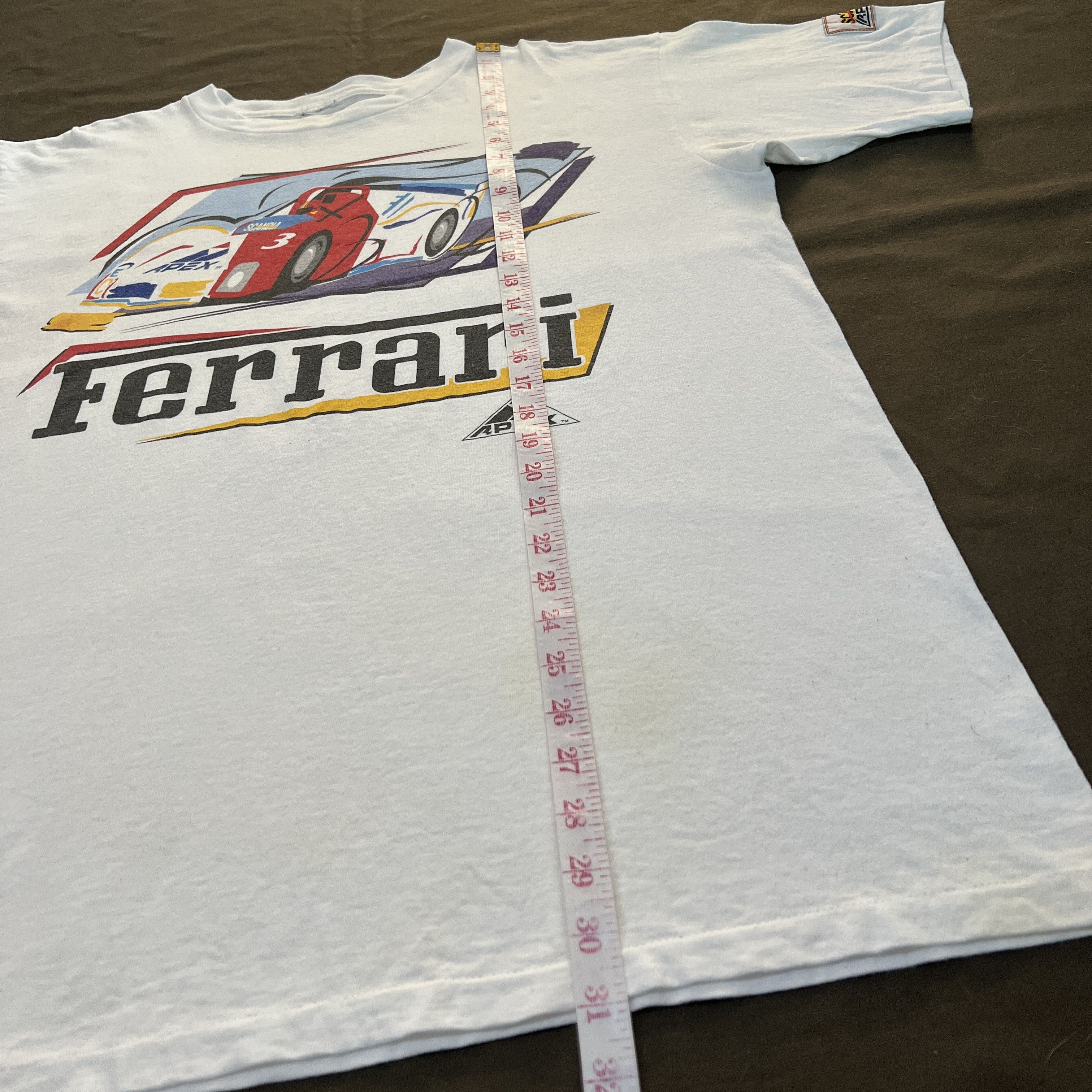 Ferrari × Sports Specialties × Vintage Vintage 90s Ferrari Apex F1 Formula 1 Promo Tee shirt Logo Size US XL / EU 56 / 4 - 14 Thumbnail