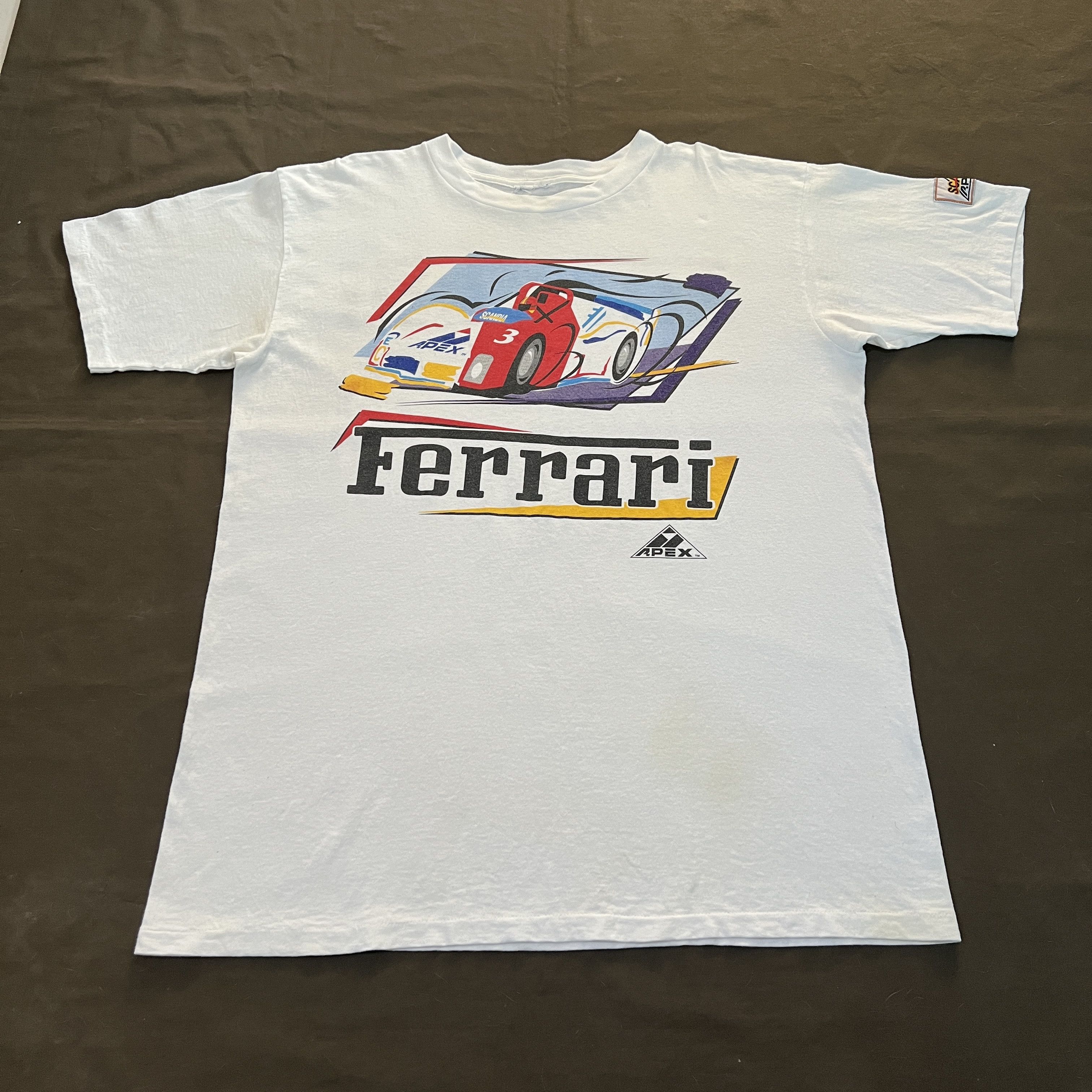 Ferrari × Sports Specialties × Vintage Vintage 90s Ferrari Apex F1 Formula 1 Promo Tee shirt Logo Size US XL / EU 56 / 4 - 2 Thumbnail