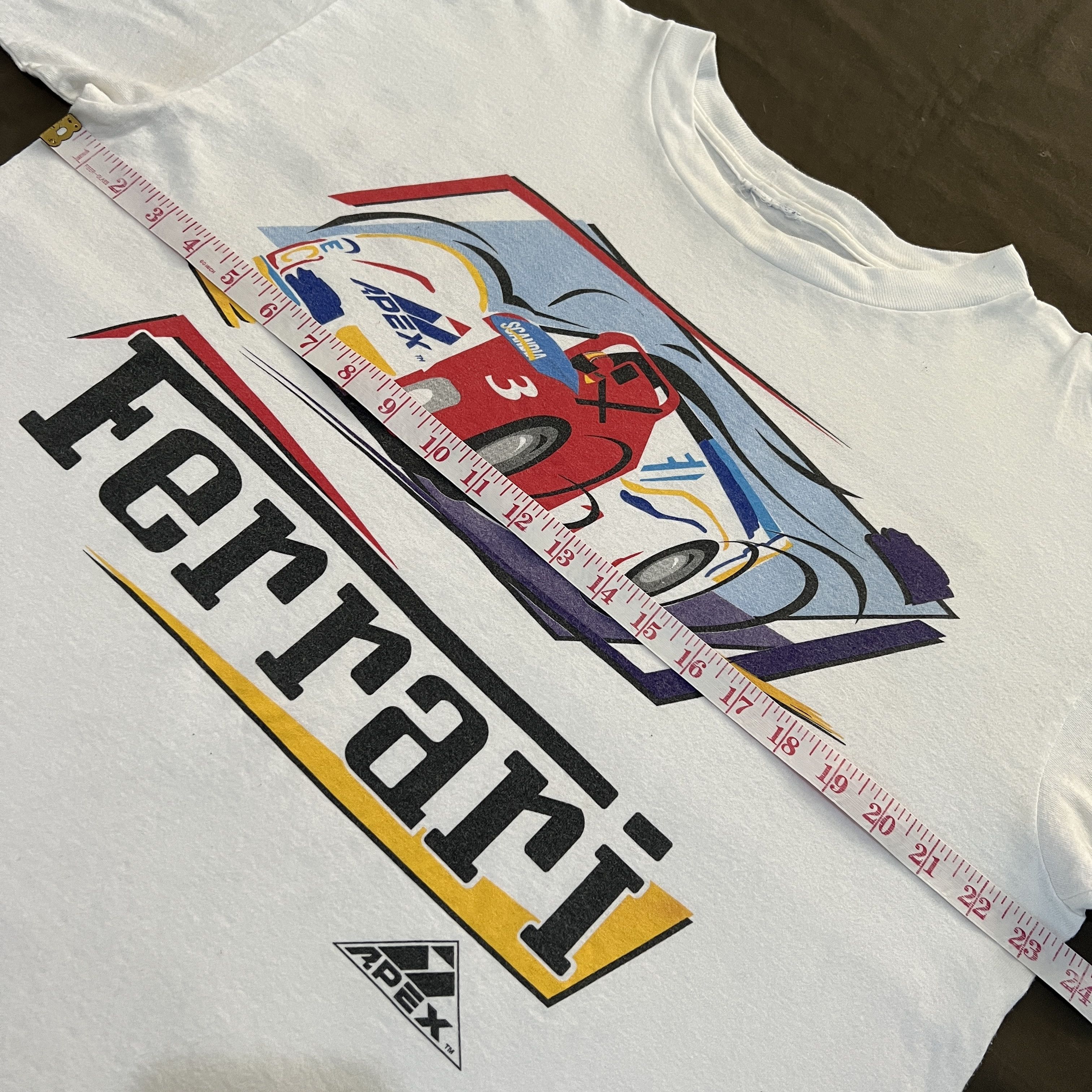 Ferrari × Sports Specialties × Vintage Vintage 90s Ferrari Apex F1 Formula 1 Promo Tee shirt Logo Size US XL / EU 56 / 4 - 13 Thumbnail