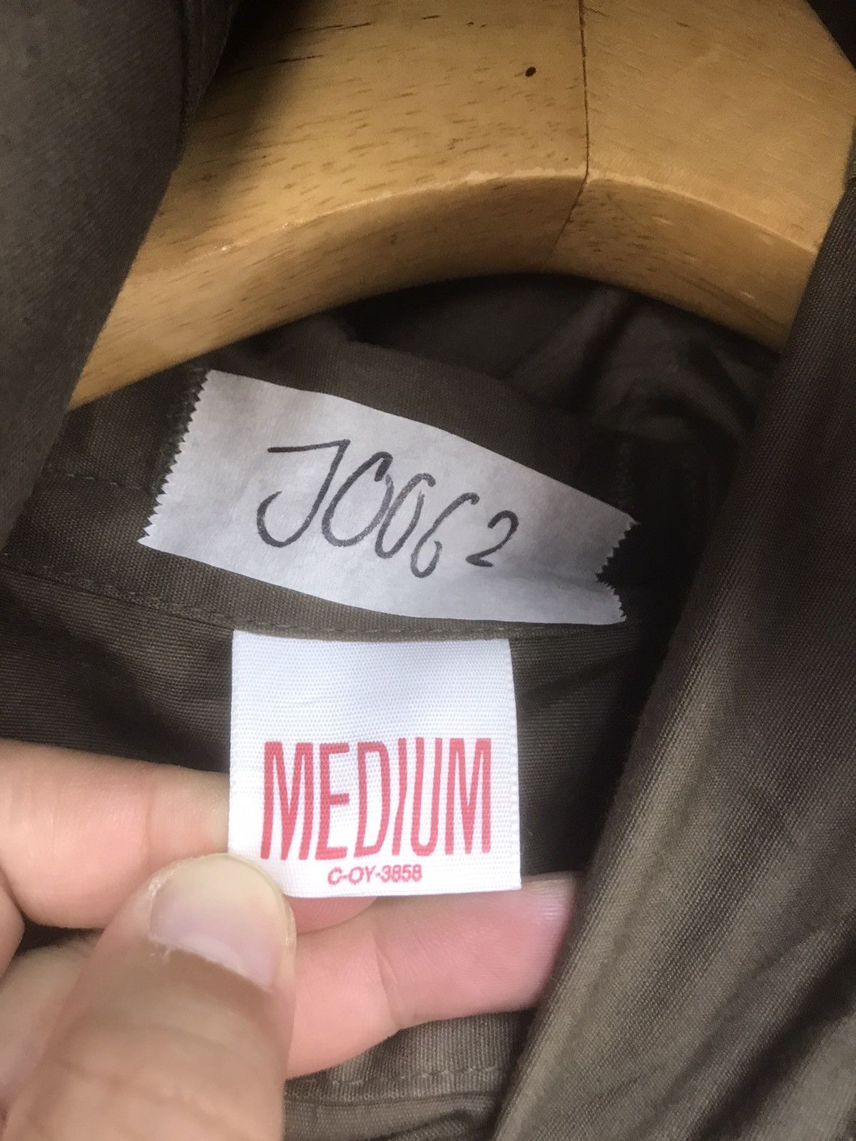 Johnbull John Bull Olive Hooded Jacket Size US M / EU 48-50 / 2 - 8 Thumbnail