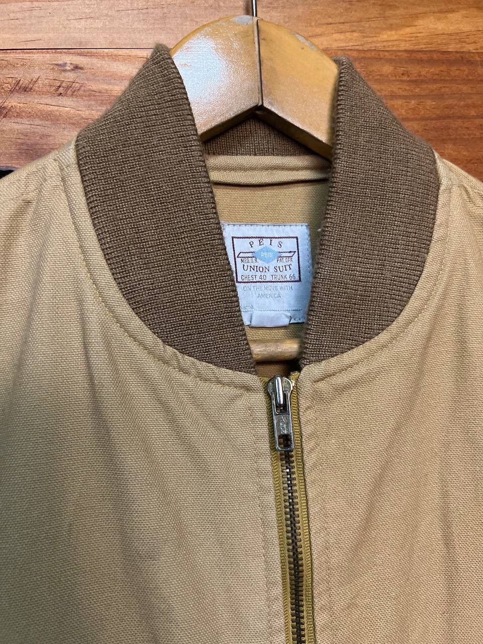 Vintage PEIS UNION SUIT COTTON VEST Size US M / EU 48-50 / 2 - 6 Thumbnail