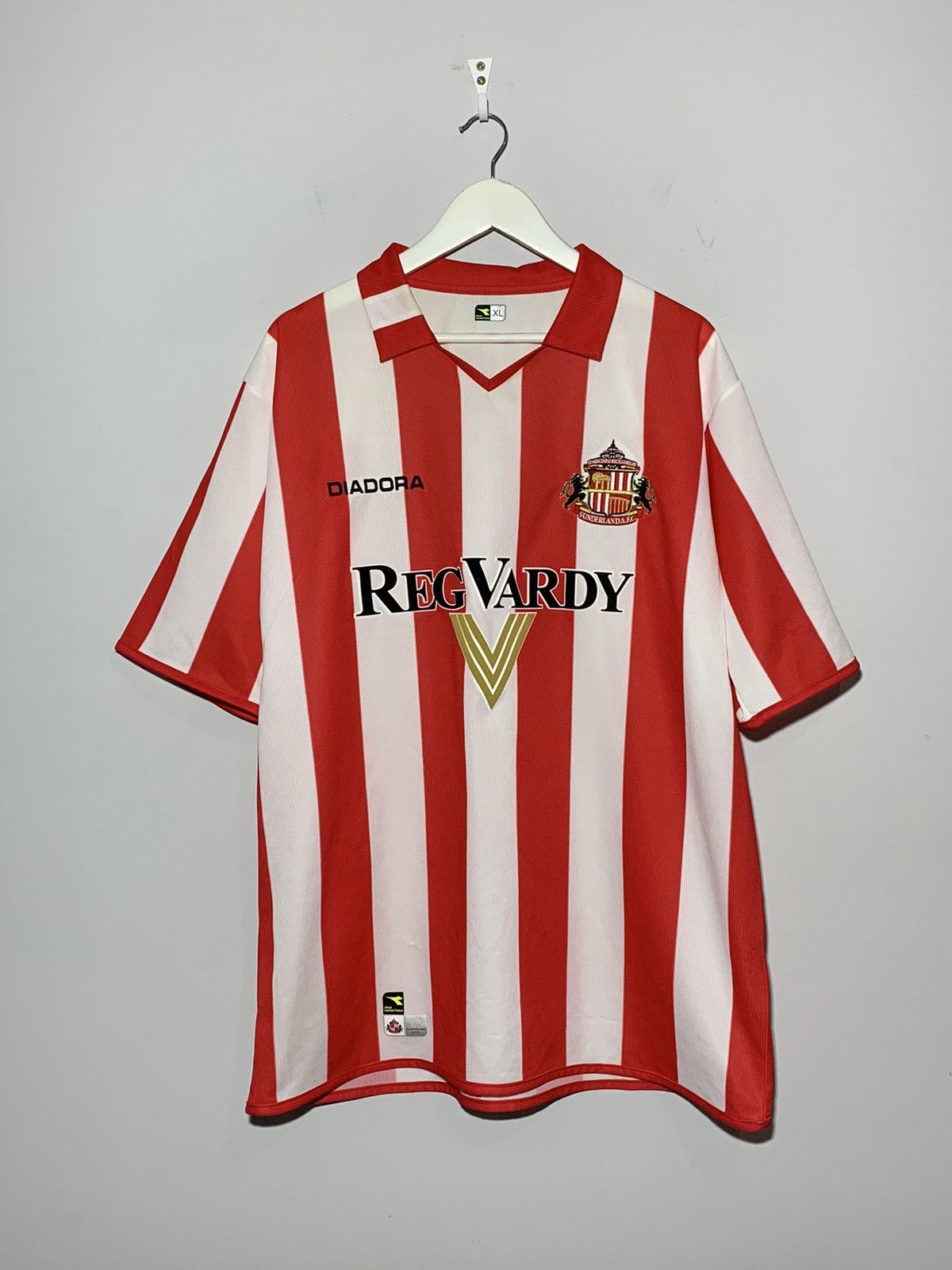 Diadora × Vintage Sunderland Diadora 2004/05 Vintage Y2k Football Shirt Size US XL / EU 56 / 4 - 1 Thumbnail