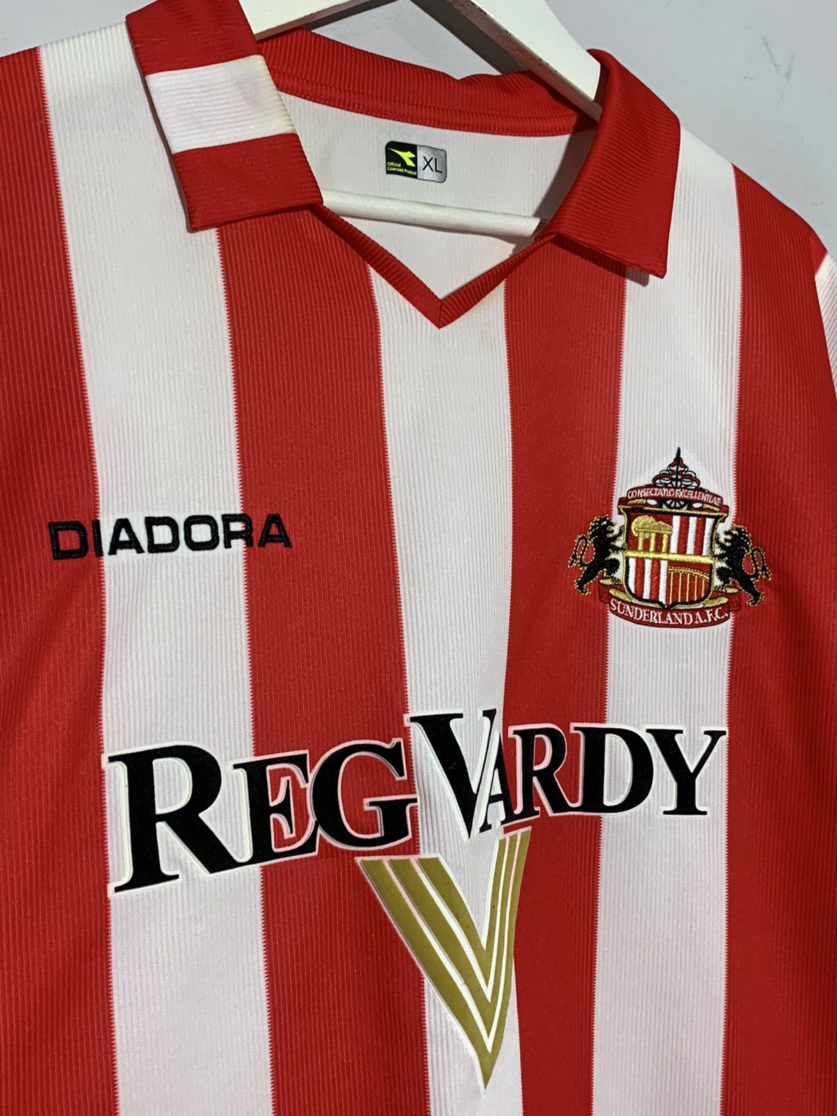 Diadora × Vintage Sunderland Diadora 2004/05 Vintage Y2k Football Shirt Size US XL / EU 56 / 4 - 3 Thumbnail