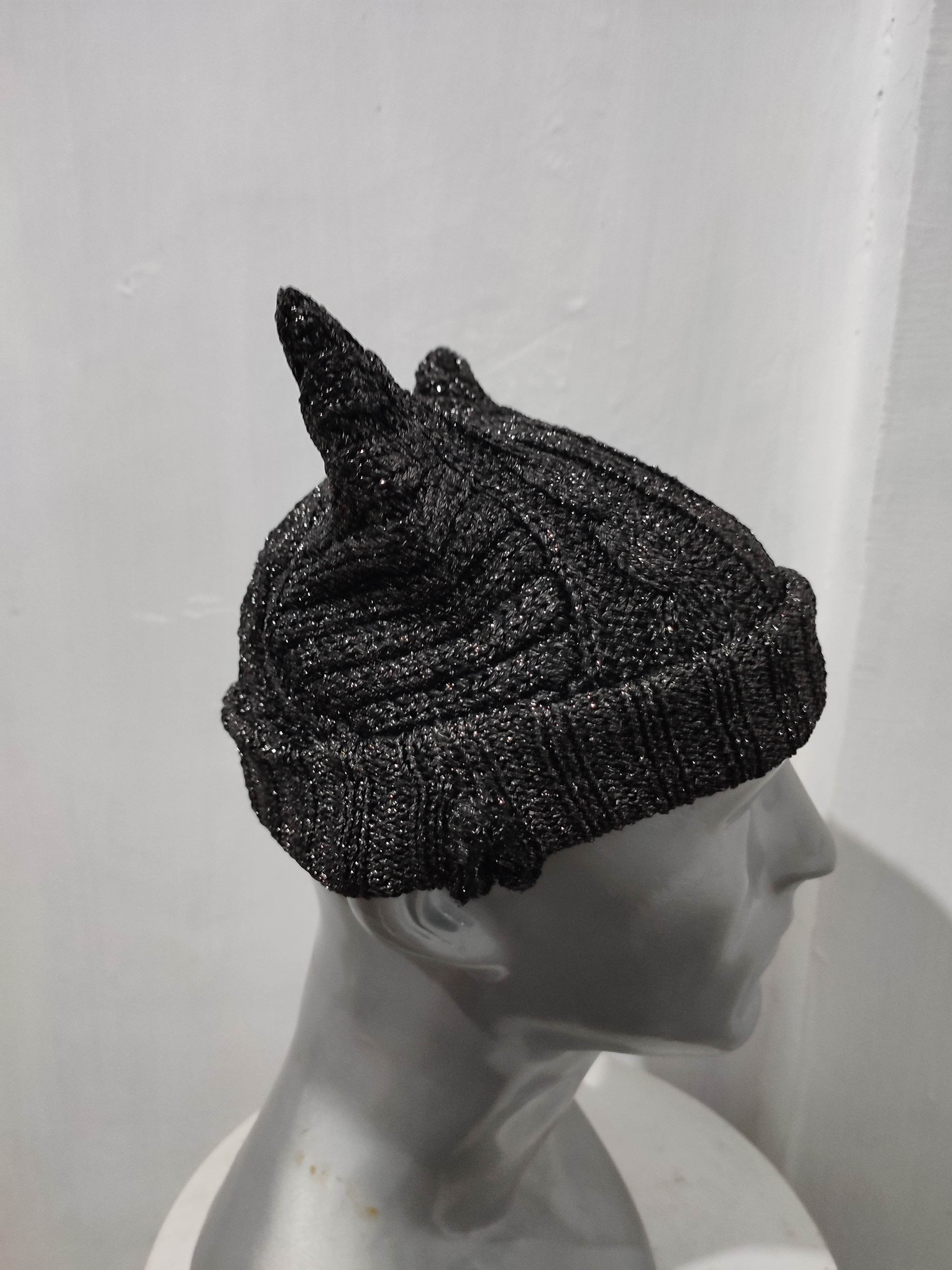 Japanese Brand Dazzlin Shiny Horn Devil Bunny Hats Size ONE SIZE - 4 Thumbnail