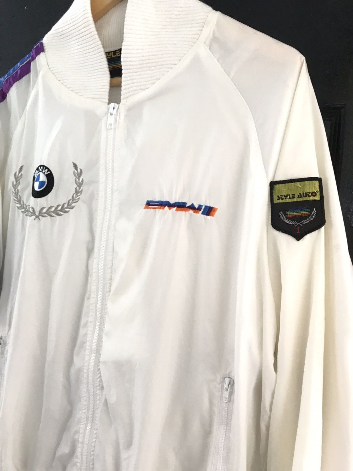 BMW × Vintage 💥80s BMW M3 by StyleAuto Racing Jacket Size US M / EU 48-50 / 2 - 3 Thumbnail