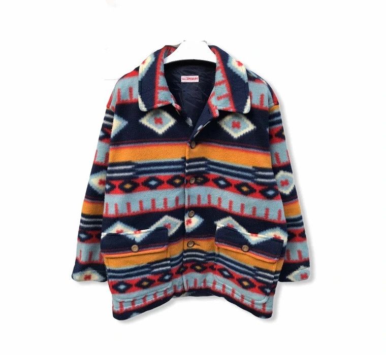 Japanese Brand Mini Valman Navajo Red Indian Style Jacket