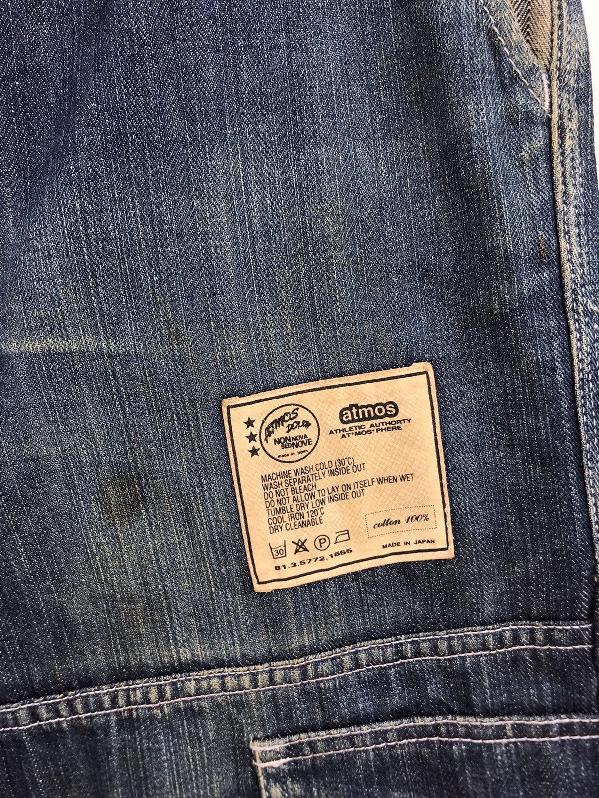 atmos Vintage Thrased Atmos Carpenter Pant Size US 34 / EU 50 - 4 Thumbnail