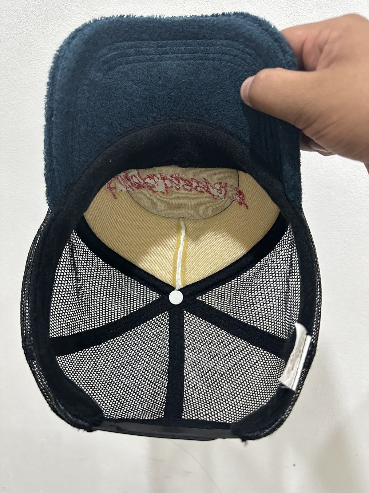 Vintage VTG Black Bassi Bass Stars Trucker Hat Size ONE SIZE - 6 Thumbnail