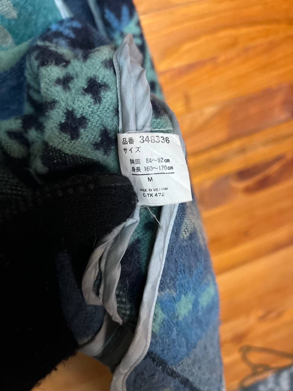 Japanese Brand CRESCENT MAX NATIVE PRINT WOOL HOODIE Size US M / EU 48-50 / 2 - 15 Thumbnail
