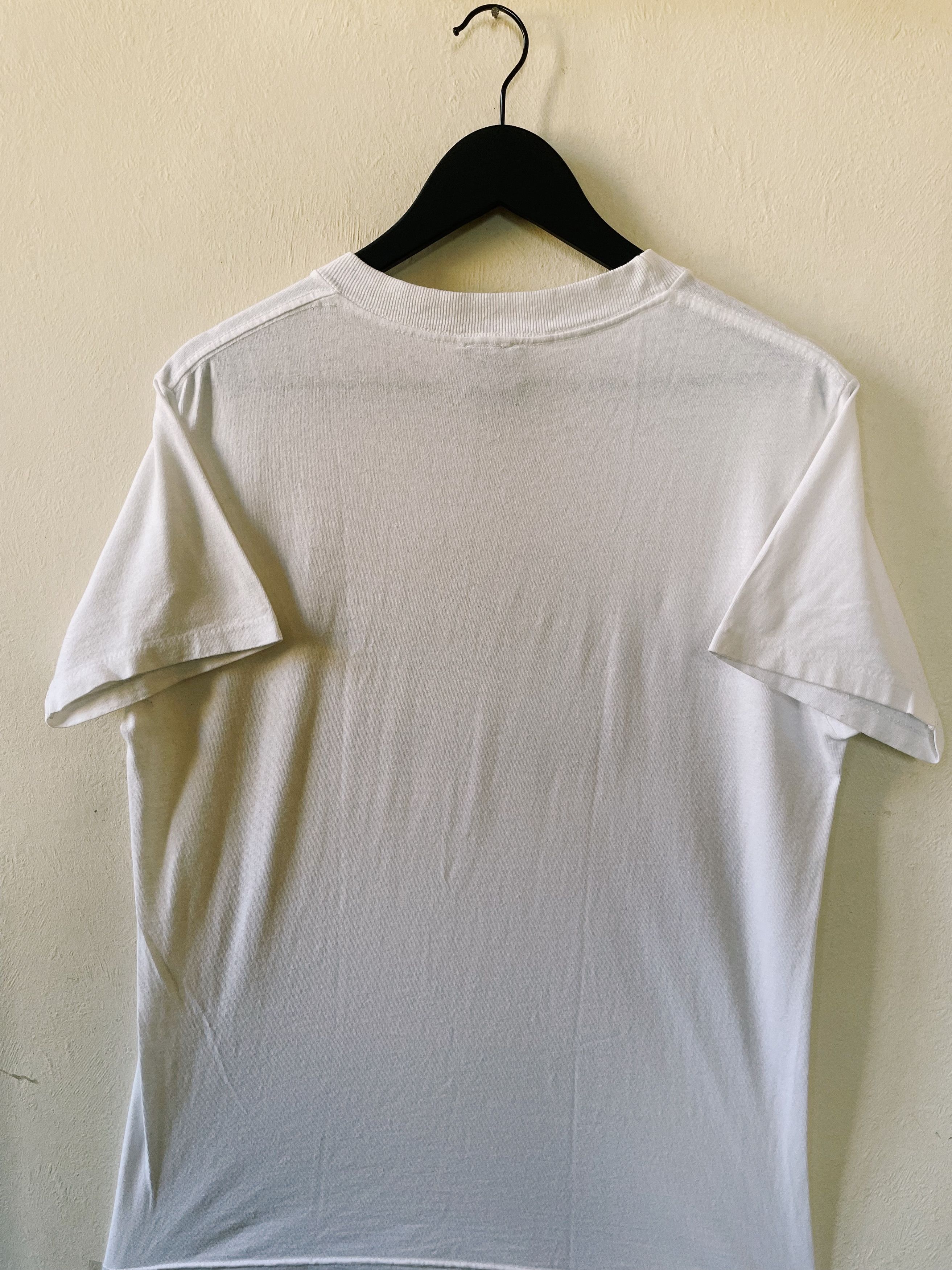 Vintage Vintage 90s Drawls Skateboard USA Bruce Lee T-shirt White Size US M / EU 48-50 / 2 - 2 Thumbnail