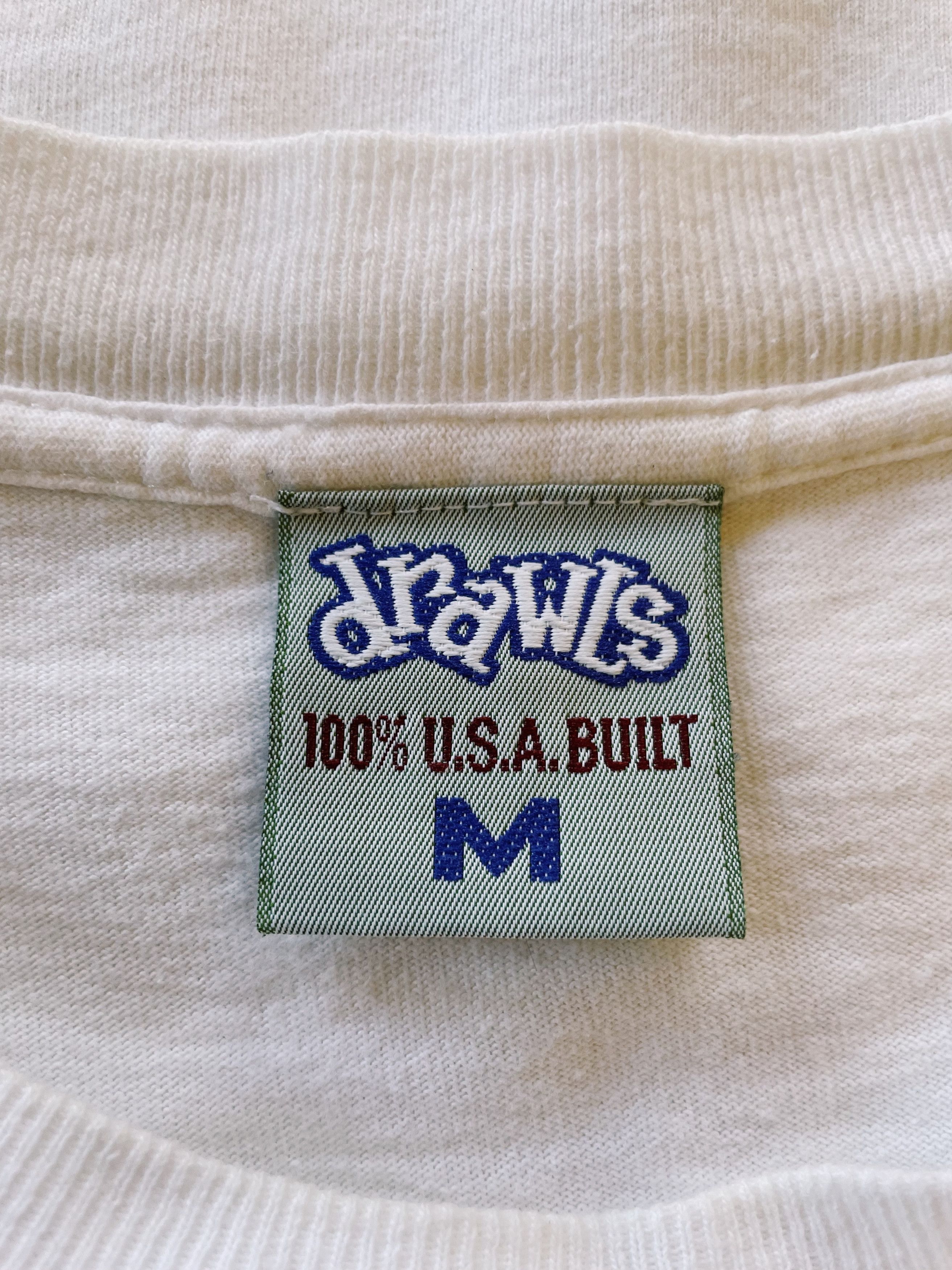 Vintage Vintage 90s Drawls Skateboard USA Bruce Lee T-shirt White Size US M / EU 48-50 / 2 - 4 Thumbnail
