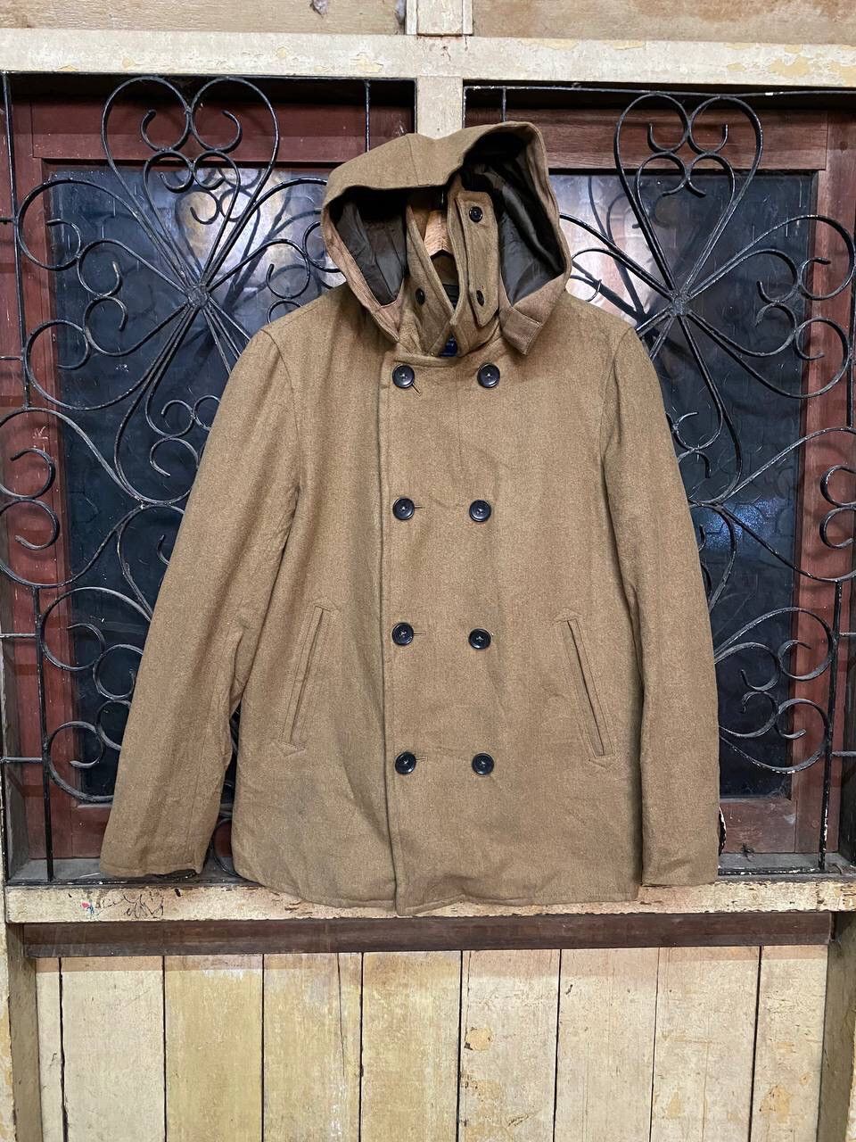 Ciaopanic Ciaopanic Typy Double Breasted Wool Pea Coat Size US S / EU 44-46 / 1 - 5 Thumbnail