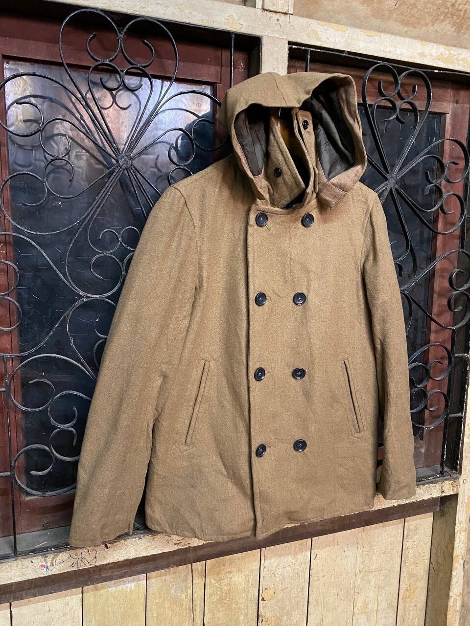 Ciaopanic Ciaopanic Typy Double Breasted Wool Pea Coat Size US S / EU 44-46 / 1 - 3 Thumbnail