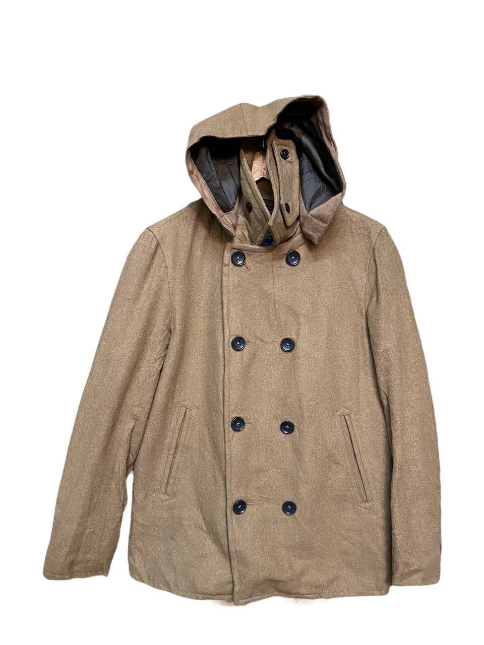 Ciaopanic Ciaopanic Typy Double Breasted Wool Pea Coat Size US S / EU 44-46 / 1 - 1 Thumbnail