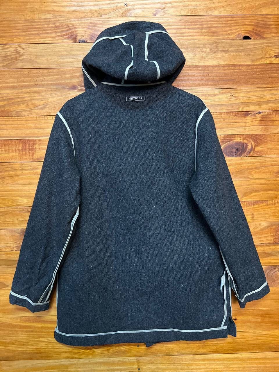 Japanese Brand VINTAGE NEYRIES WOOL BLEND FULL ZIP JACKET Size US M / EU 48-50 / 2 - 11 Thumbnail