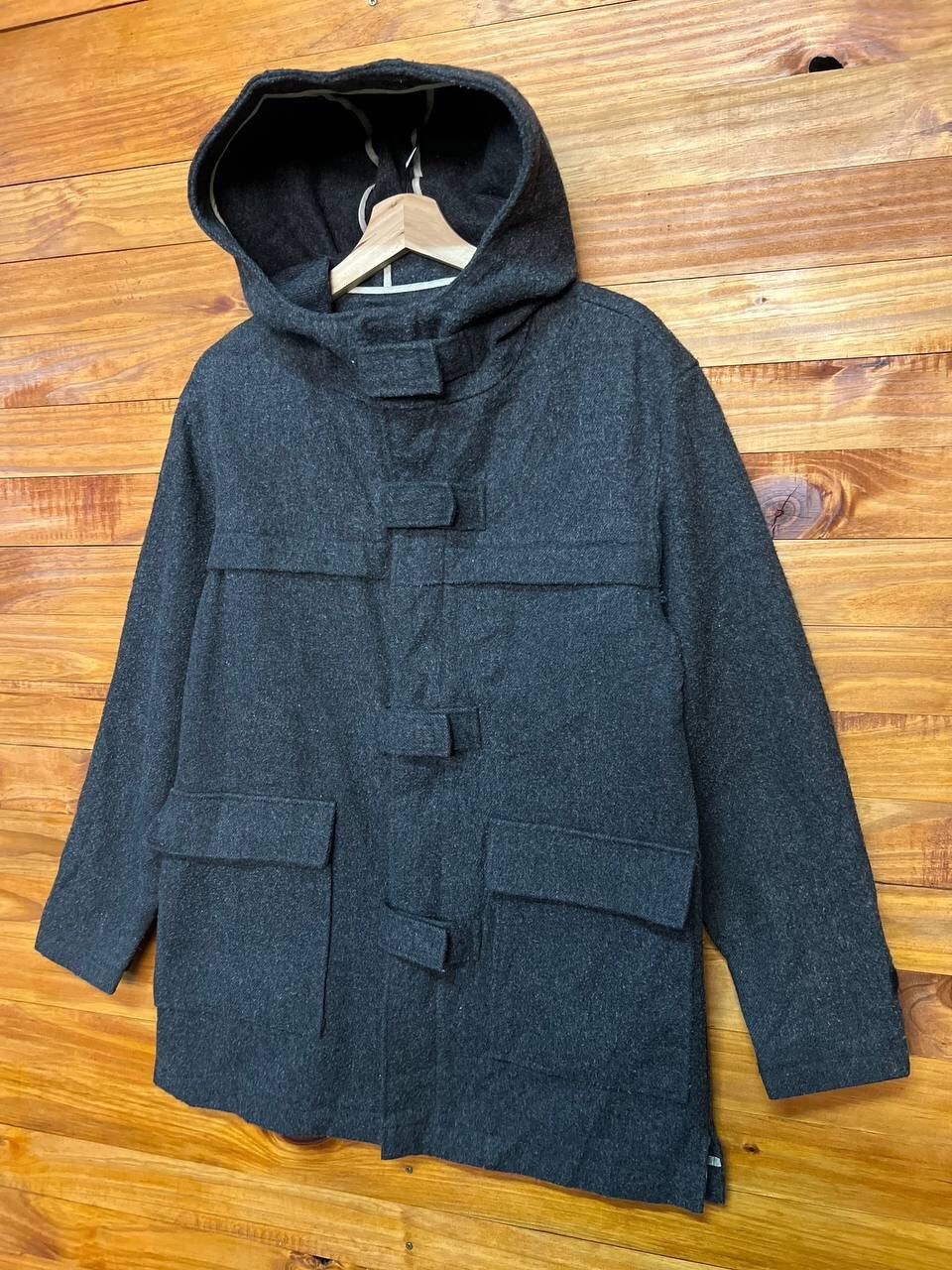 Japanese Brand VINTAGE NEYRIES WOOL BLEND FULL ZIP JACKET Size US M / EU 48-50 / 2 - 3 Thumbnail