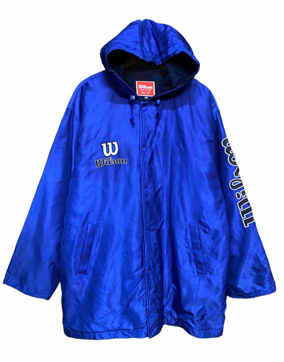 VINTAGE WILSON HOODIE WINDBREAKER