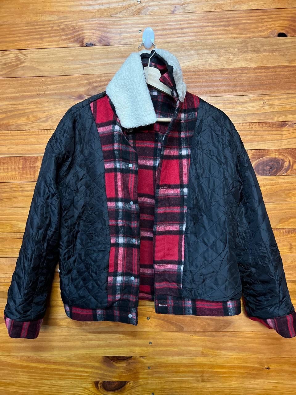 Japanese Brand JOUETIE WOOL SHERPA TRUCKER JACKET Size US M / EU 48-50 / 2 - 14 Thumbnail