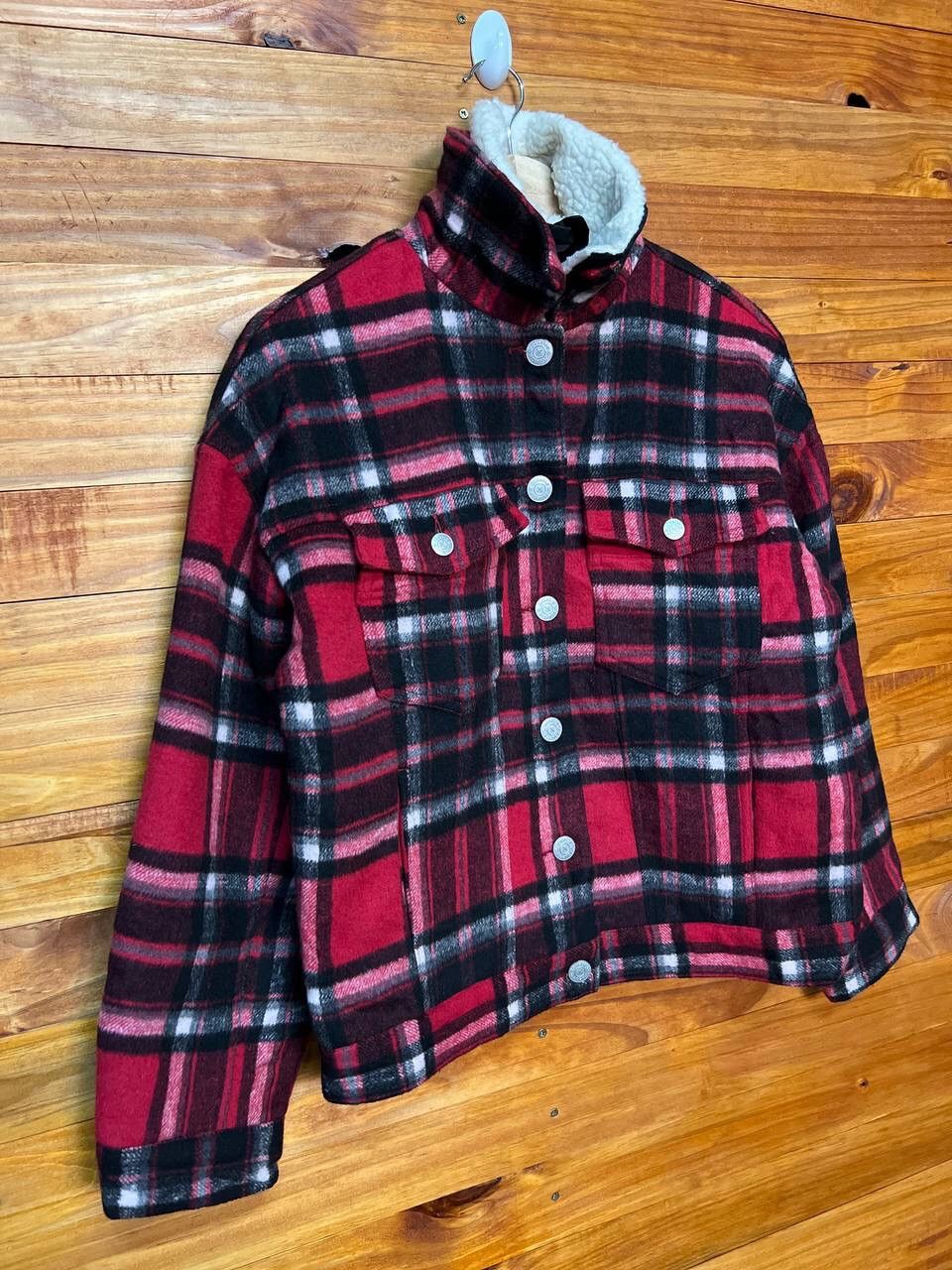 Japanese Brand JOUETIE WOOL SHERPA TRUCKER JACKET Size US M / EU 48-50 / 2 - 2 Thumbnail