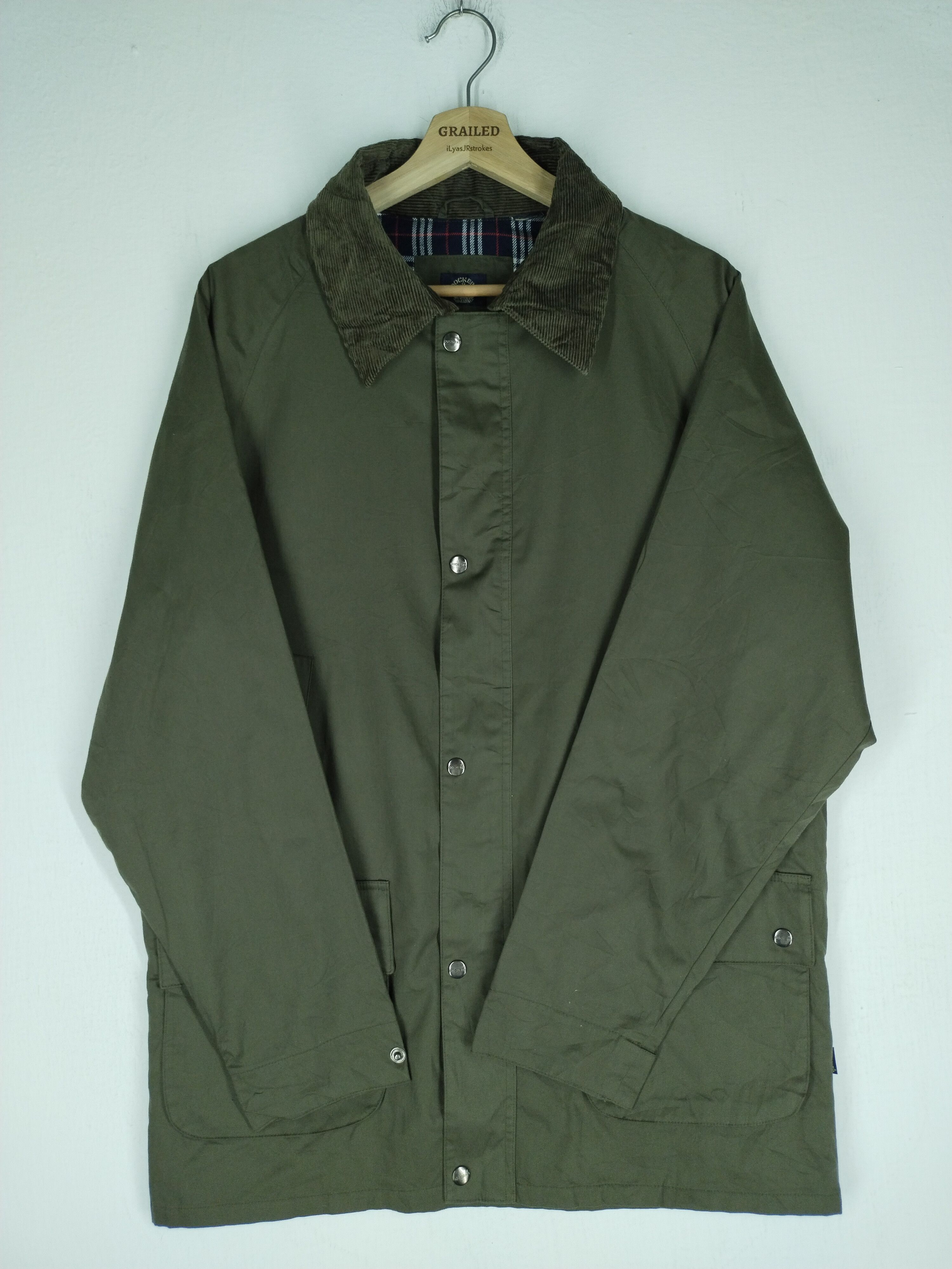 🔥 VTG DOCKERS OILED WAX PROOF JACKET