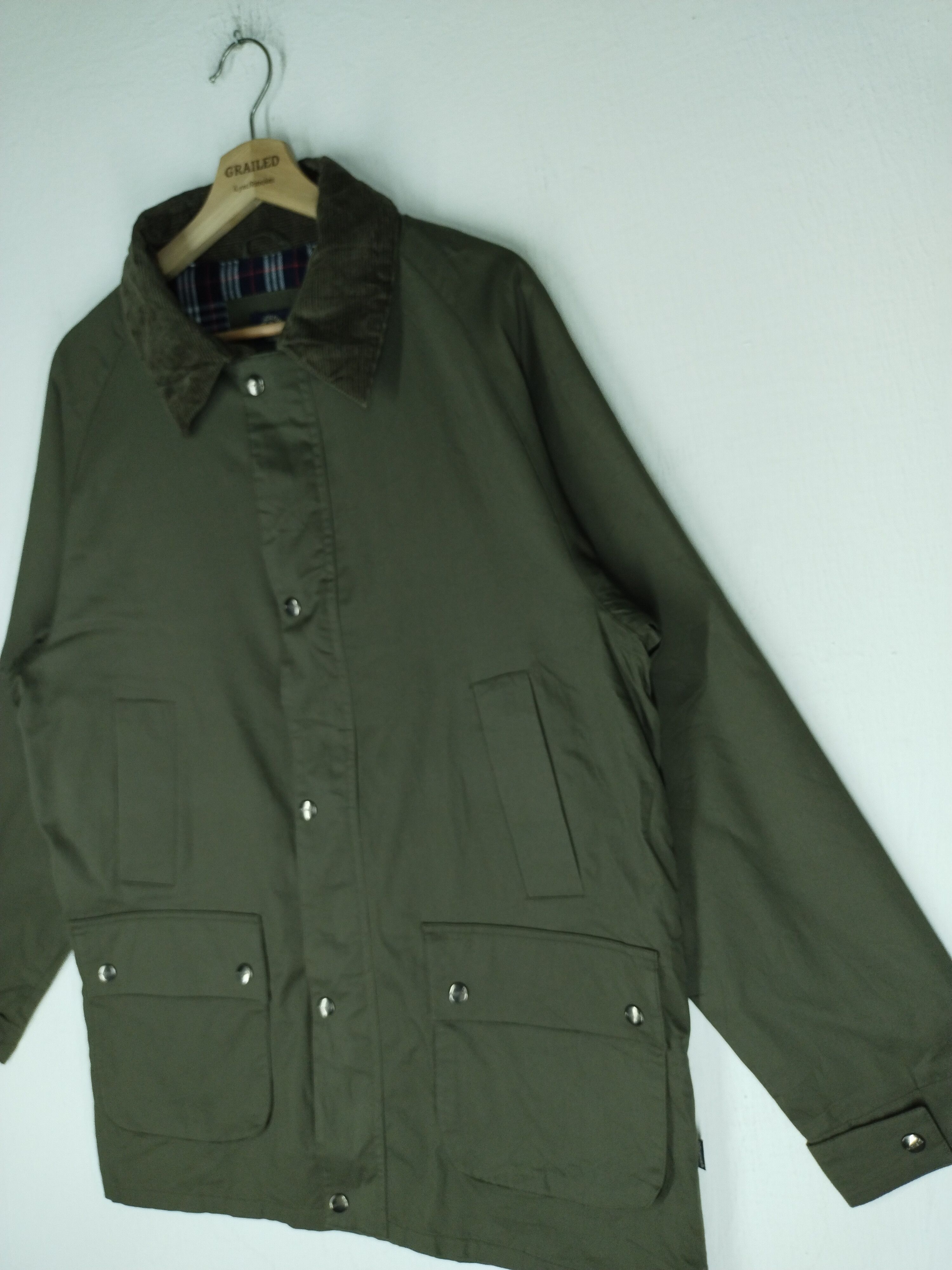 Dockers × If Six Was Nine × Vintage 🔥 VTG DOCKERS OILED WAX PROOF JACKET Size US L / EU 52-54 / 3 - 3 Thumbnail