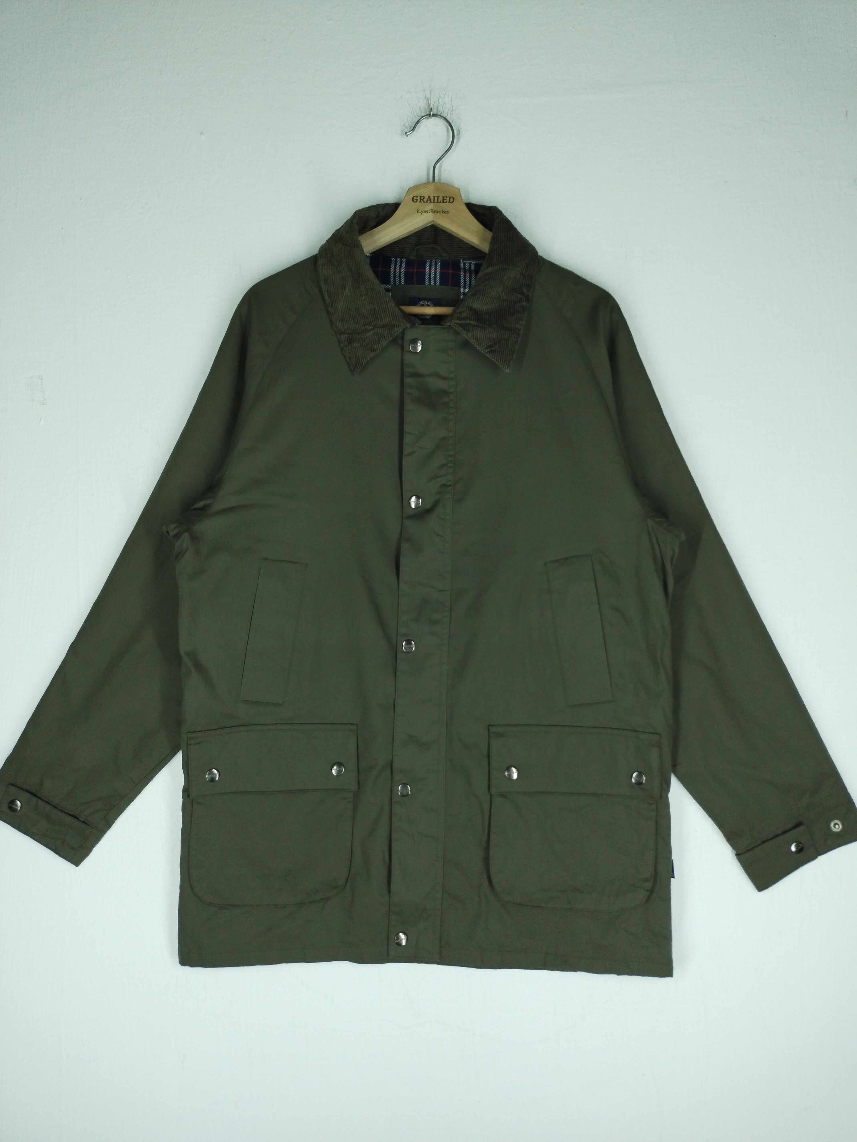 Dockers × If Six Was Nine × Vintage 🔥 VTG DOCKERS OILED WAX PROOF JACKET Size US L / EU 52-54 / 3 - 5 Thumbnail