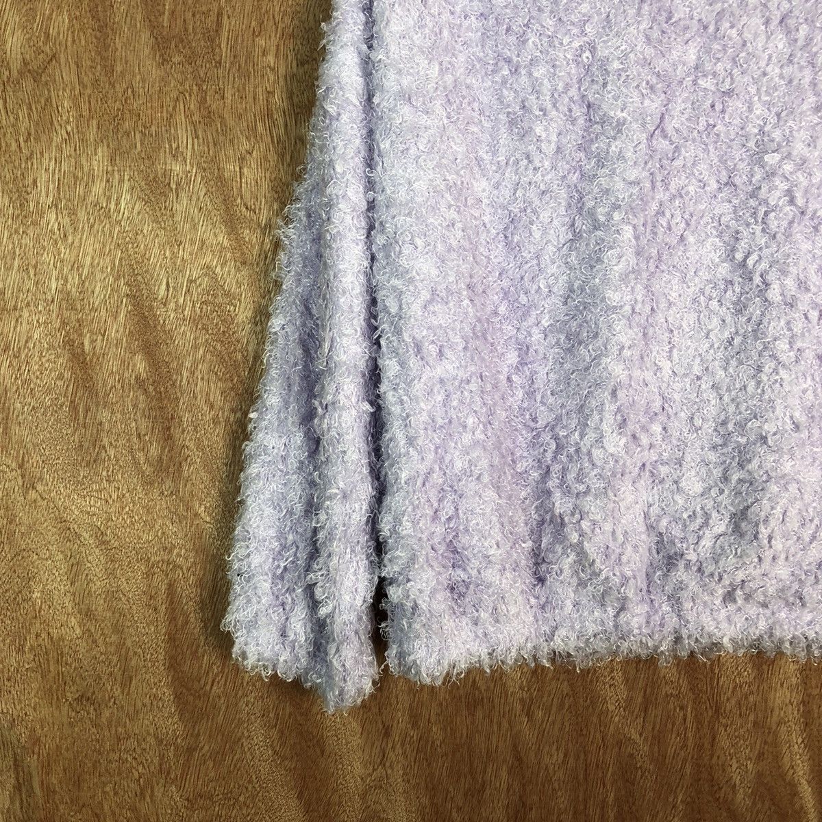 Homespun Knitwear VIS Purple Shag Shaggy Fur Mohair Knitwear #6601 Size S / US 4 / IT 40 - 8 Thumbnail