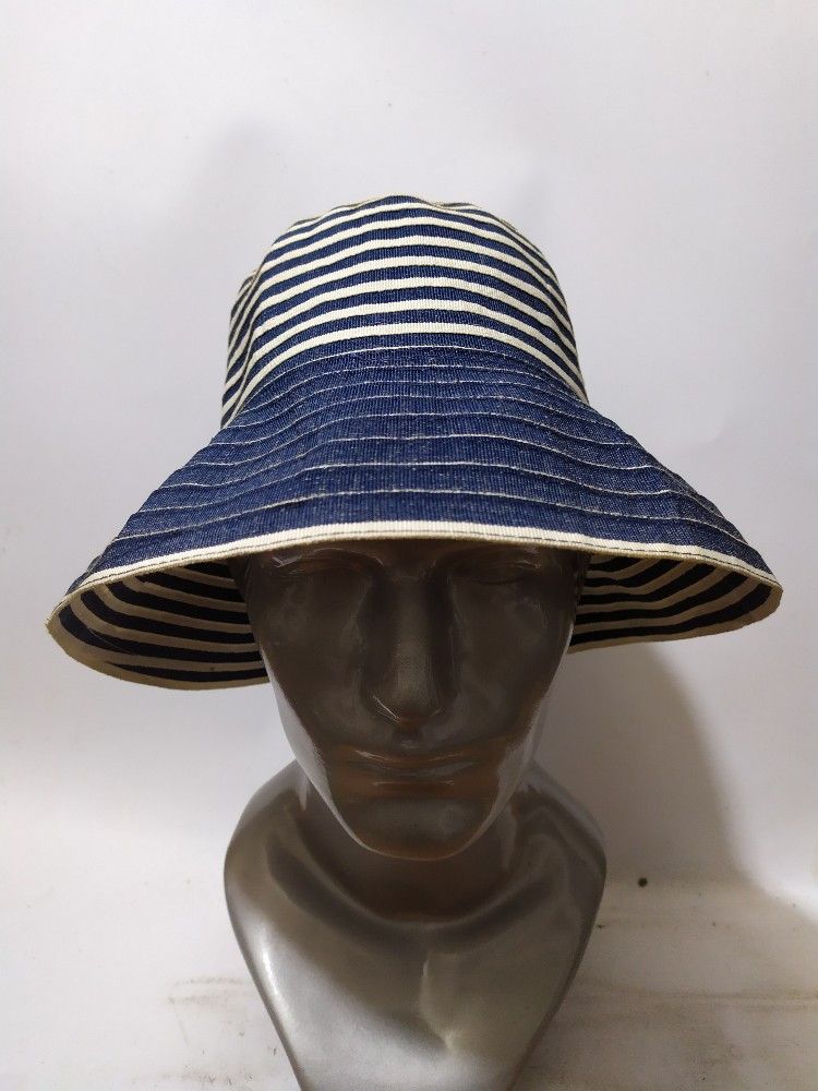 Japanese Brand Unknown Japanese Stripe Bucket hats Nice Design Size ONE SIZE - 2 Thumbnail