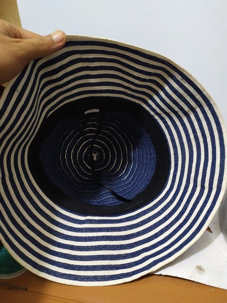 Japanese Brand Unknown Japanese Stripe Bucket hats Nice Design Size ONE SIZE - 7 Thumbnail