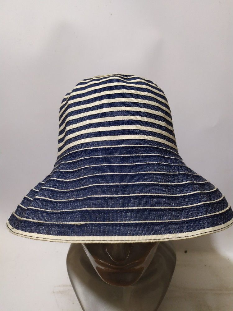Japanese Brand Unknown Japanese Stripe Bucket hats Nice Design Size ONE SIZE - 3 Thumbnail
