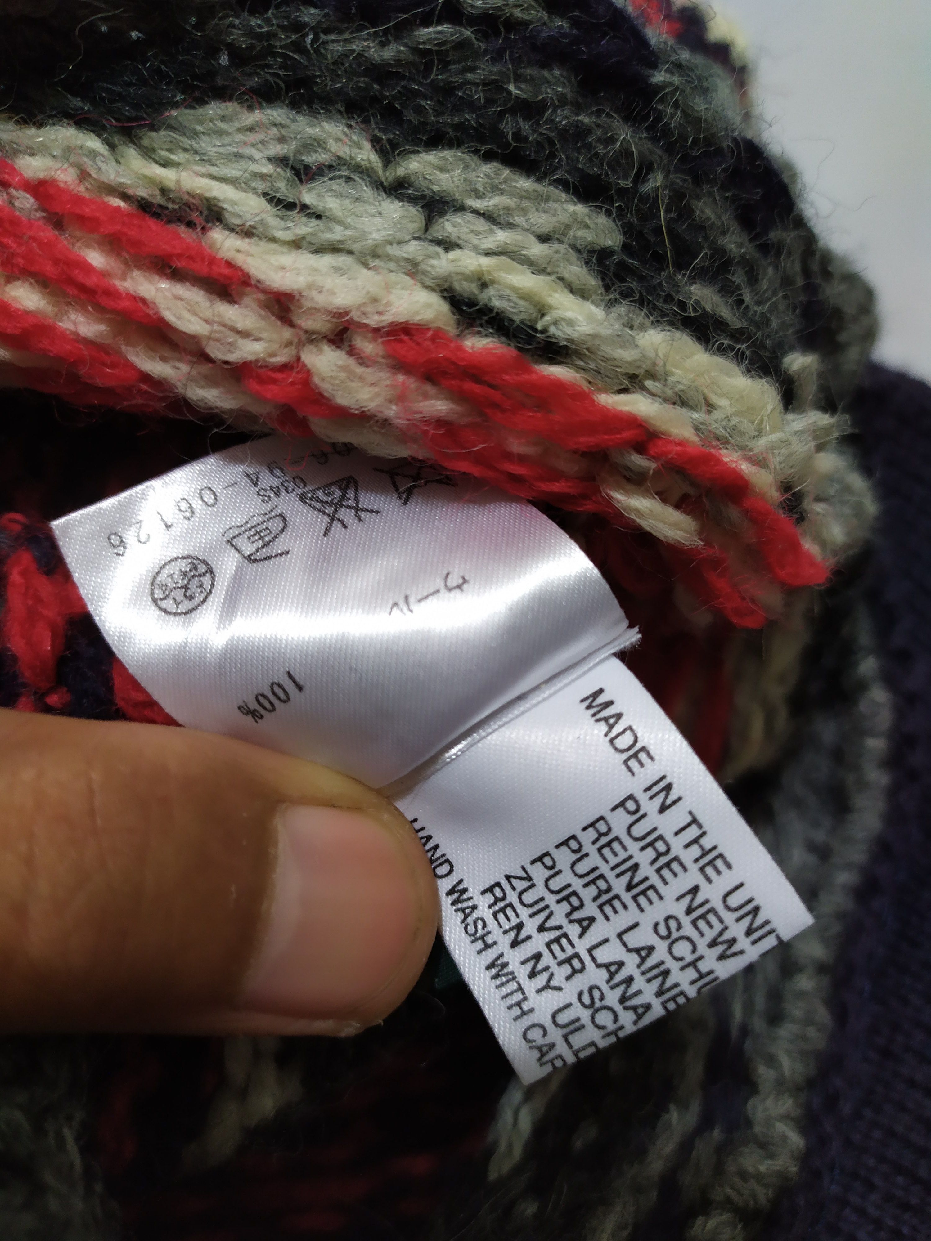 Designer Warren Scott Navajo Knitted Hats Size ONE SIZE - 9 Thumbnail