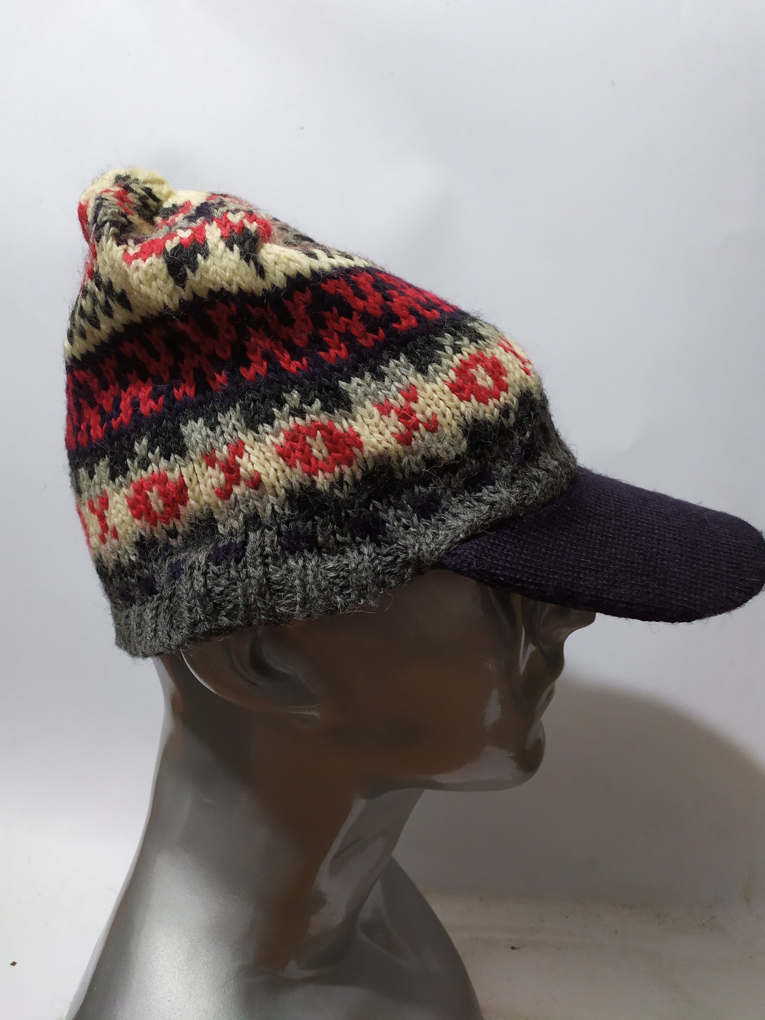 Designer Warren Scott Navajo Knitted Hats Size ONE SIZE - 5 Thumbnail